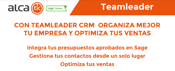 Conector TeamLeader: Transforma tus Ventas con Sage 50