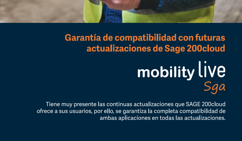 Sage Mobility Live SGA: Software de Logística