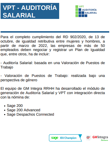 VPT Auditoría Salarial